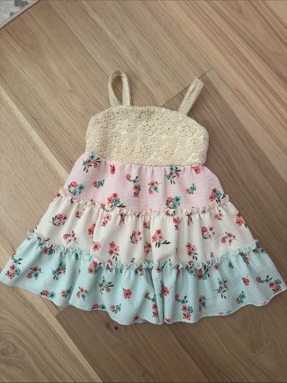2T Zunie Flowery dress